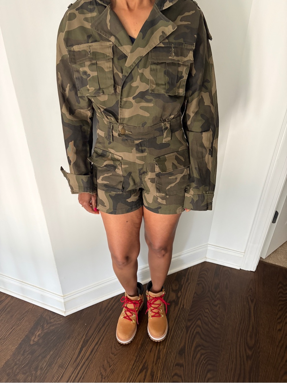 Camo Utility Jumpsuit